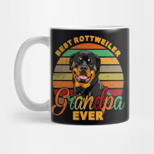 Best Rottweiler Grandpa Ever Mug